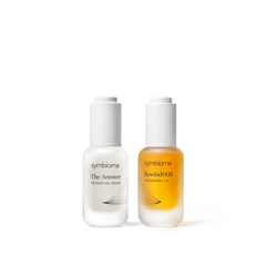 Supple Skin Set (The Answer Reparative Serum + Rewind003 Age-Defying Postbiomic Oil) - by Symbiome