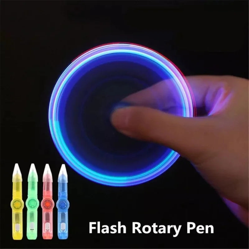 Glowing Fidget Spinner Pen