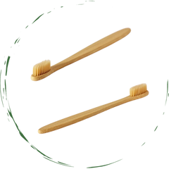 Bamboo Toothbrush. Soft, Eco-Friendly